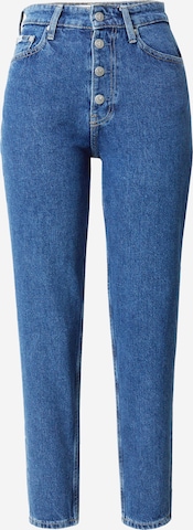 Calvin Klein Jeans - Tapered Vaquero en azul: frente