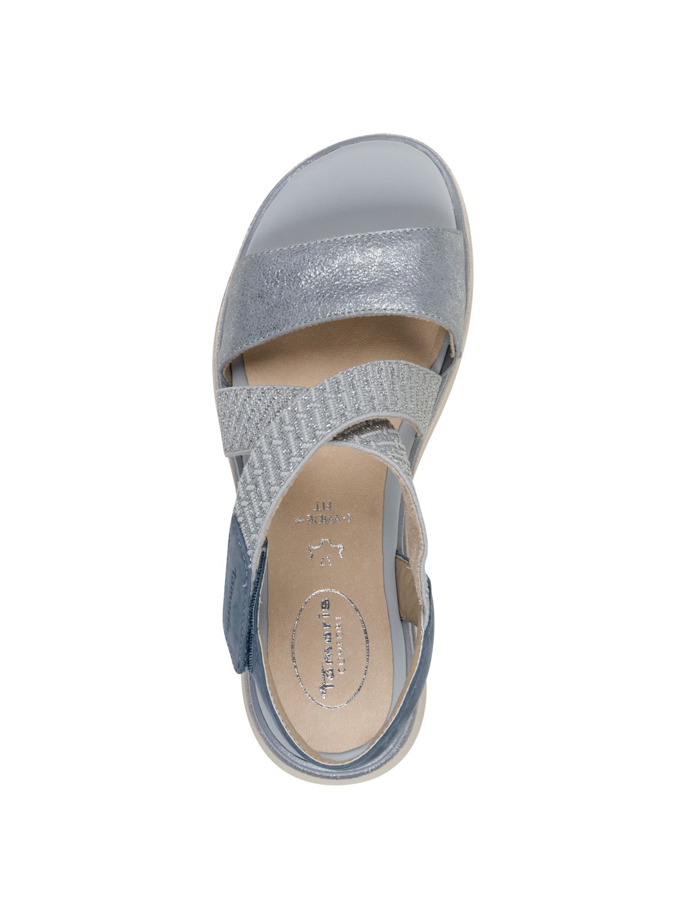 Sandales 'Comfort' Tamaris en bleu
