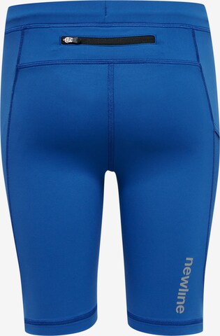 Coupe slim Pantalon de sport Newline en bleu