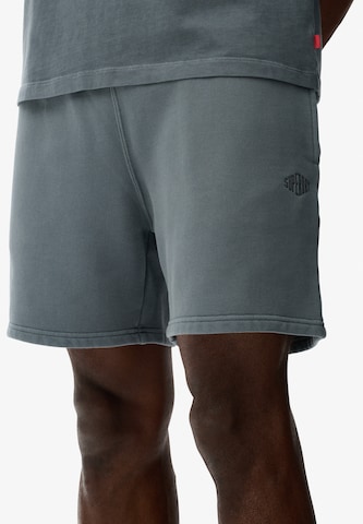 Superdry & Co Loosefit Broek in Blauw: voorkant