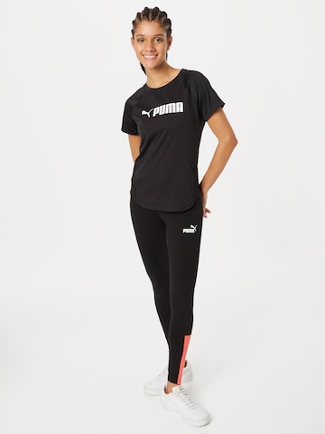 T-shirt fonctionnel PUMA en noir