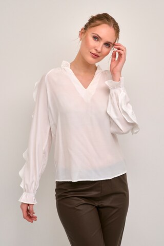 CULTURE Blouse 'Asmine' in White: front