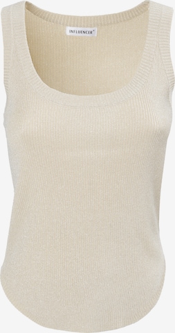 Tops en tricot Influencer en beige : devant