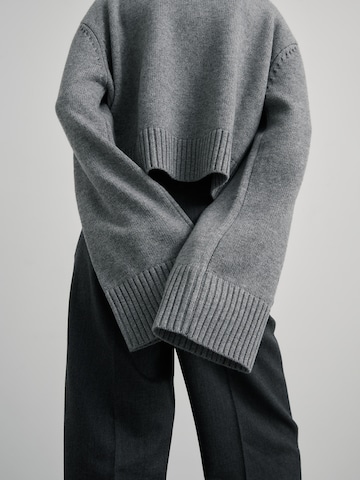 ABOUT YOU x Marie von Behrens Sweater 'Tilda' in Grey
