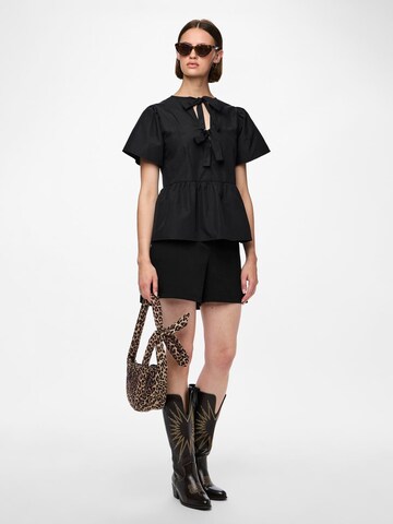PIECES Bluse 'PCMAYA' in Schwarz