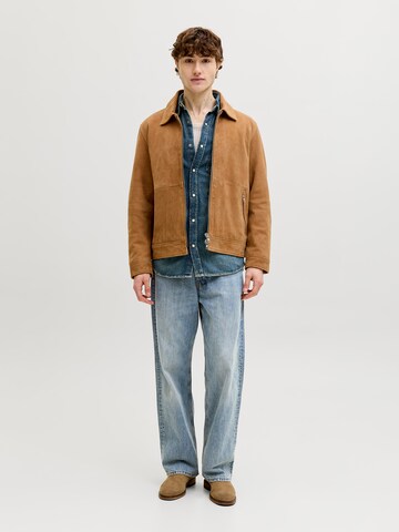 JACK & JONES Ohlapna forma Kavbojke 'JJITED JJCLASSIC' | modra barva