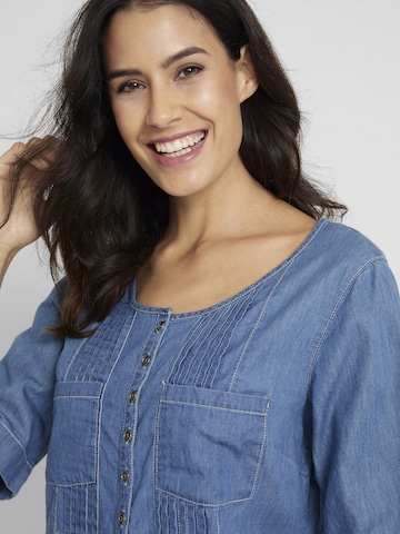 bonprix Jurk in Blauw