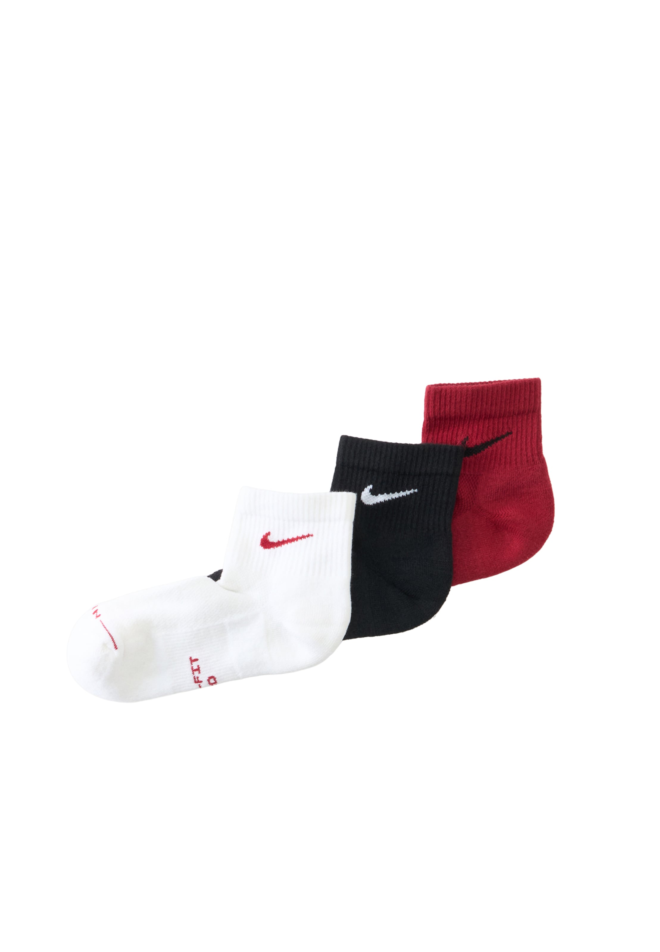 Nike Sportswear Sokken in 34-38 in de kleur Rood / Zwart / Wit, Productweergave