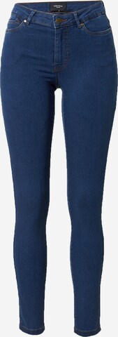 VERO MODA - Skinny Jeggings 'Judy' en azul: frente