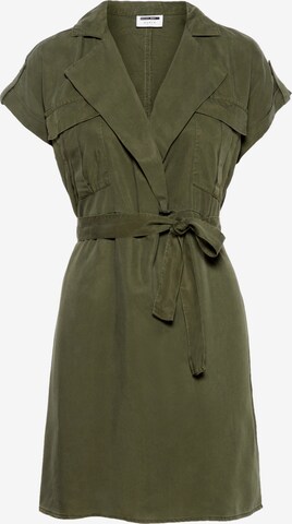 Robe-chemise 'Vera' Noisy may en vert : devant