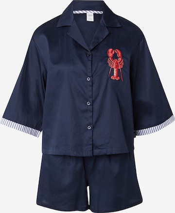 mėlyna Chelsea Peers Pižama su šortais: priekis