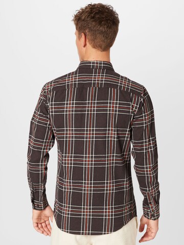 Only & Sons - Ajuste estrecho Camisa 'ARI' en marrón