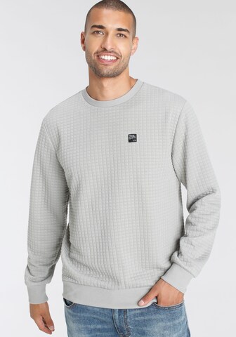 AJC Sweatshirt in Grau: Vorderseite