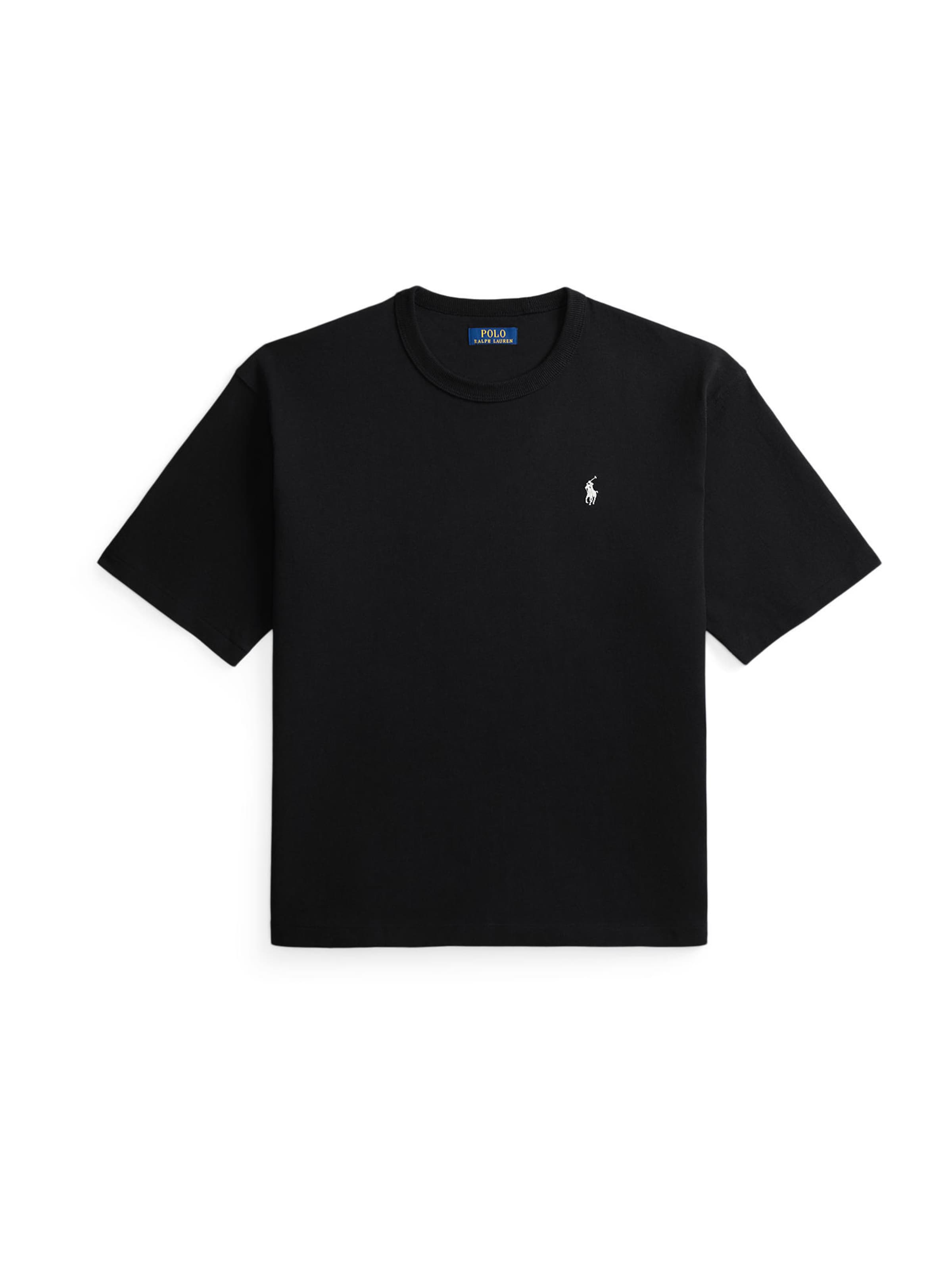 T-Shirt Polo Ralph Lauren en noir : devant