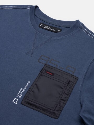 T-Shirt 'L130' Ombre en bleu