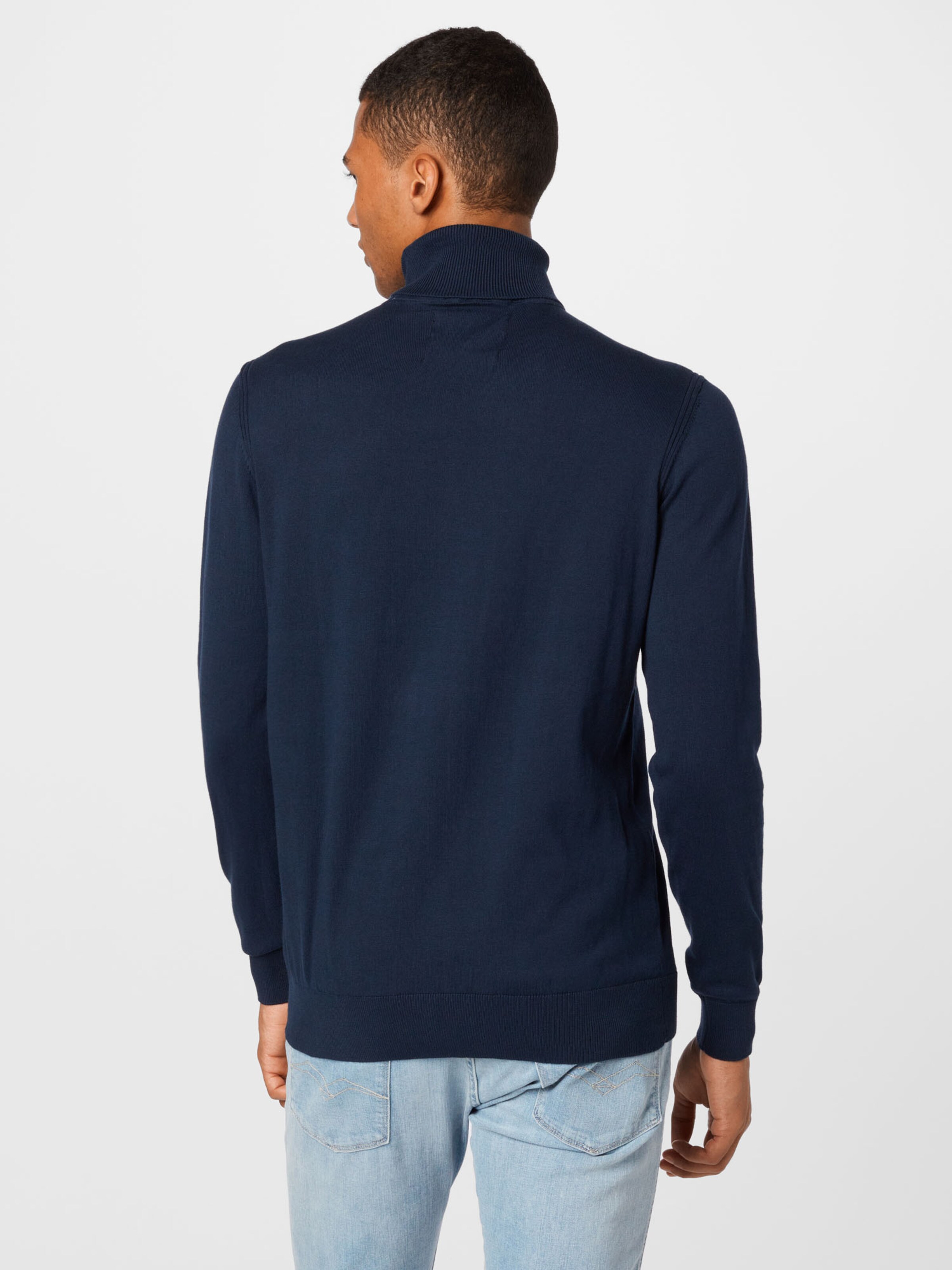 Männer Pullover & Strick INDICODE JEANS Pullover 'Burns' in Navy - MH73895 Männer Pullover & Strick INDICODE JEANS Pullover 'Burns' in Navy - MH73895