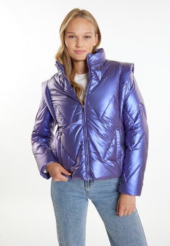 MYMO Between-season jacket 'Biany' in Blue: front