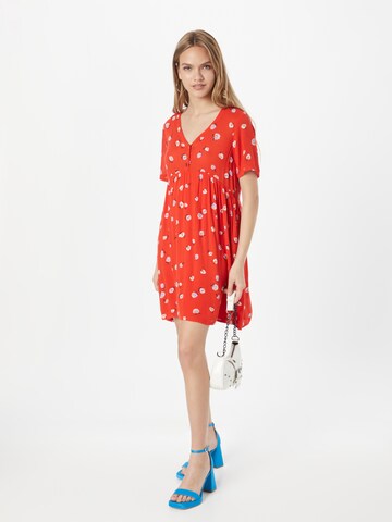 Kaffe Dress 'Tara' in Red