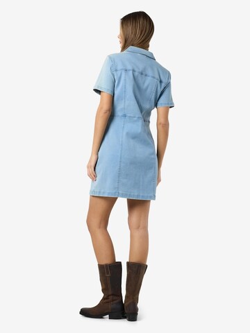 Rochie tip bluză 'NMNISA' de la Noisy may pe albastru