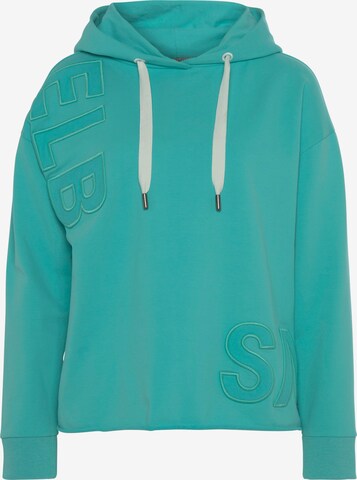 Elbsand Sweatshirt in Blauw: voorkant