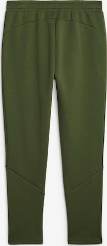 Coupe slim Pantalon de sport 'EvoStripe' PUMA en vert