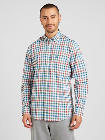 FYNCH-HATTON Regular Fit Hemd 'Classic' in Orange: Vorderseite