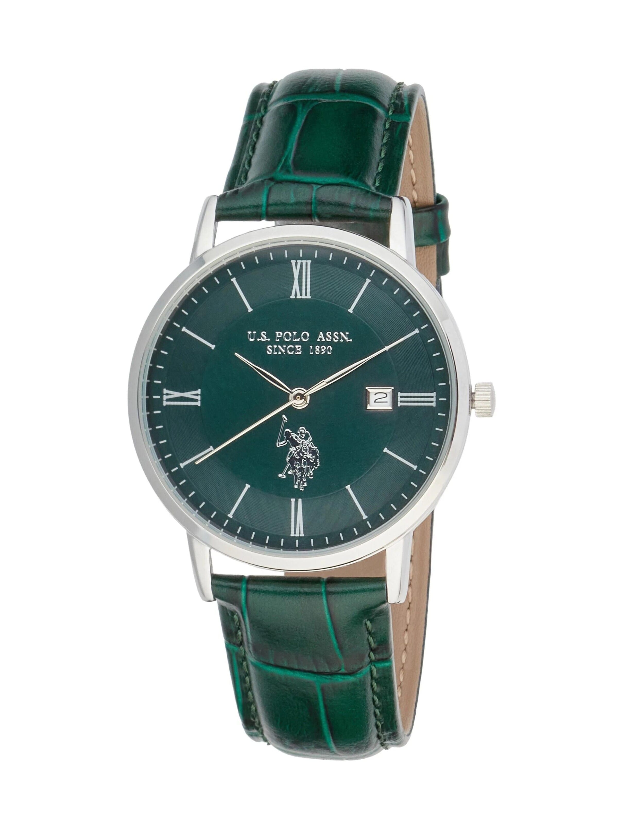 U.S. POLO ASSN. Analog Watch 'Viktor' in Green