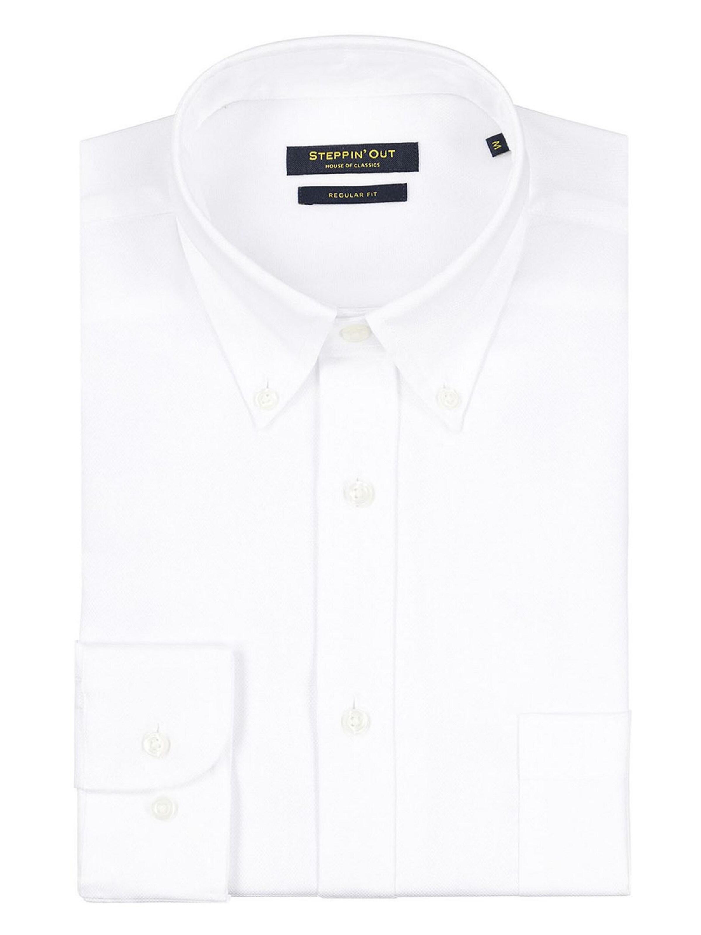 Coupe regular Chemise Steppin' out en blanc