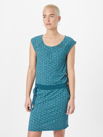 Ragwear Letní šaty – zelená: přední strana