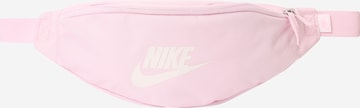 Nike Sportswear - Riñonera 'Heritage' en rosa: frente