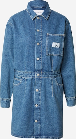 Calvin Klein Jeans Blusekjole i blå: forside
