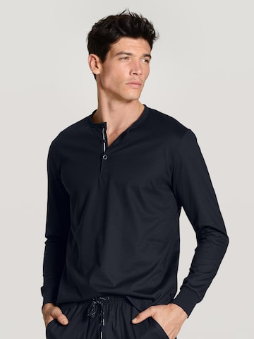 CALIDA Shirt 'Remix Basic Sleep' in Blauw