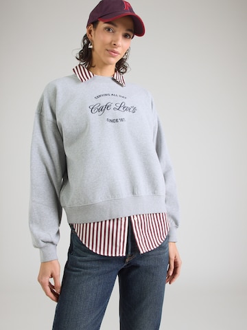 Sweat-shirt 'VINTAGE' LEVI'S ® en gris : devant