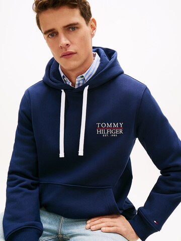 TOMMY HILFIGER Sweatshirt 'Heritage' in Blauw
