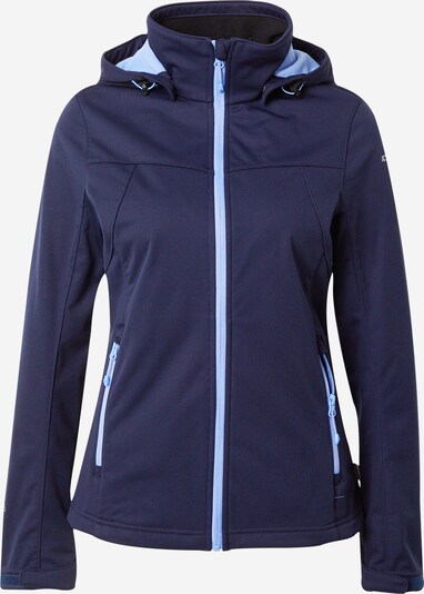 ICEPEAK Outdoor jakna 'BOISE' u morsko plava / svijetloplava / bijela, Pregled proizvoda