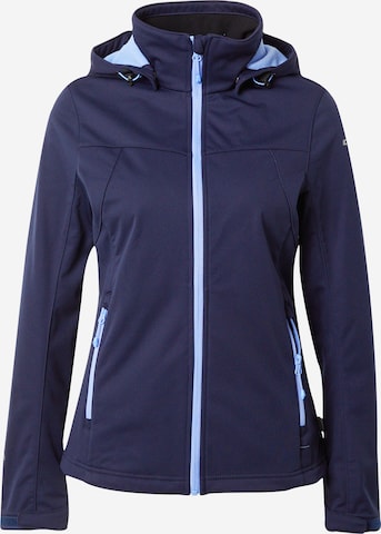 Veste outdoor 'BOISE' ICEPEAK en bleu : devant