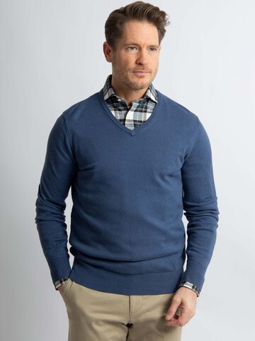 Steppin' out Sweater in Blue: front