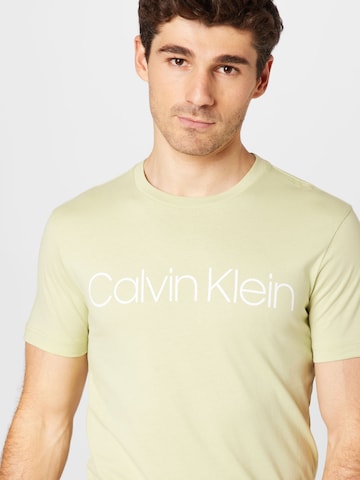 Calvin Klein Klasický střih Tričko – žlutá