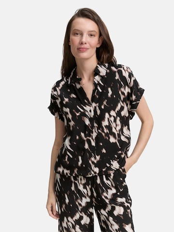 TOM TAILOR Blouse in Bruin: voorkant