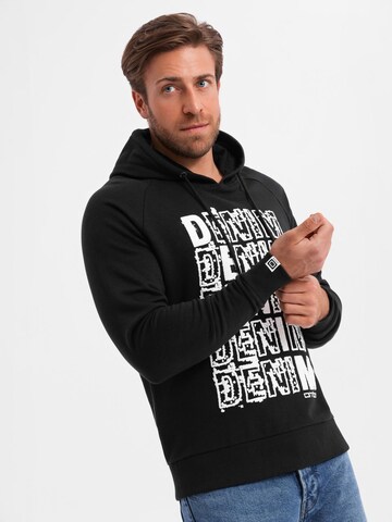 Ombre Sweatshirt i svart