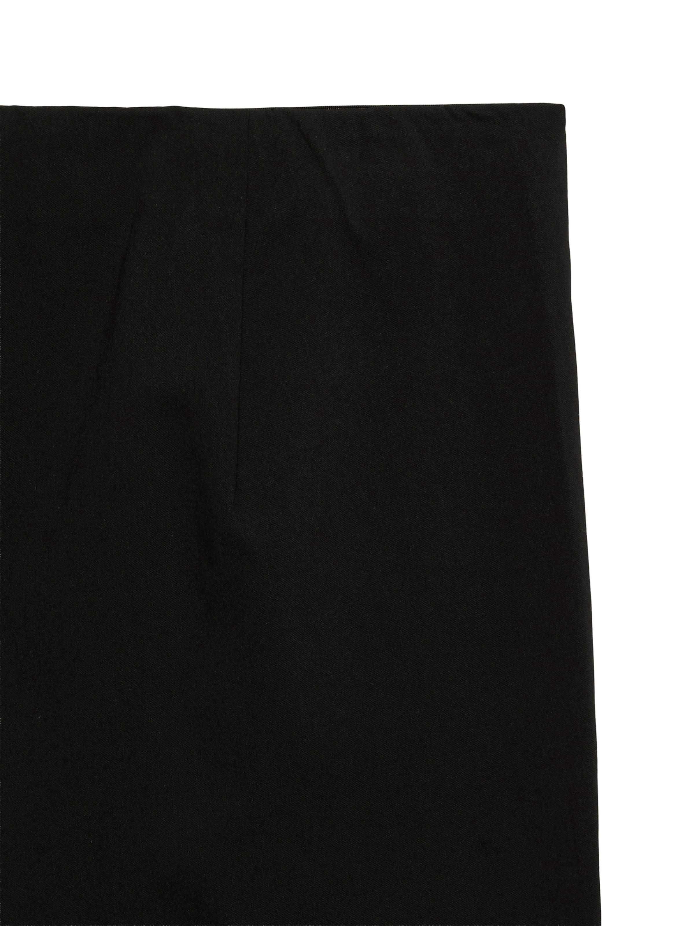 VERO MODA Slim fit Trousers with creases 'VMLINNEA' in Black