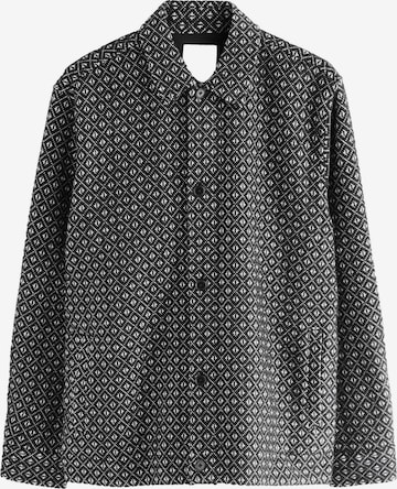 juoda Next Standartinis modelis Demisezoninė striukė: priekis