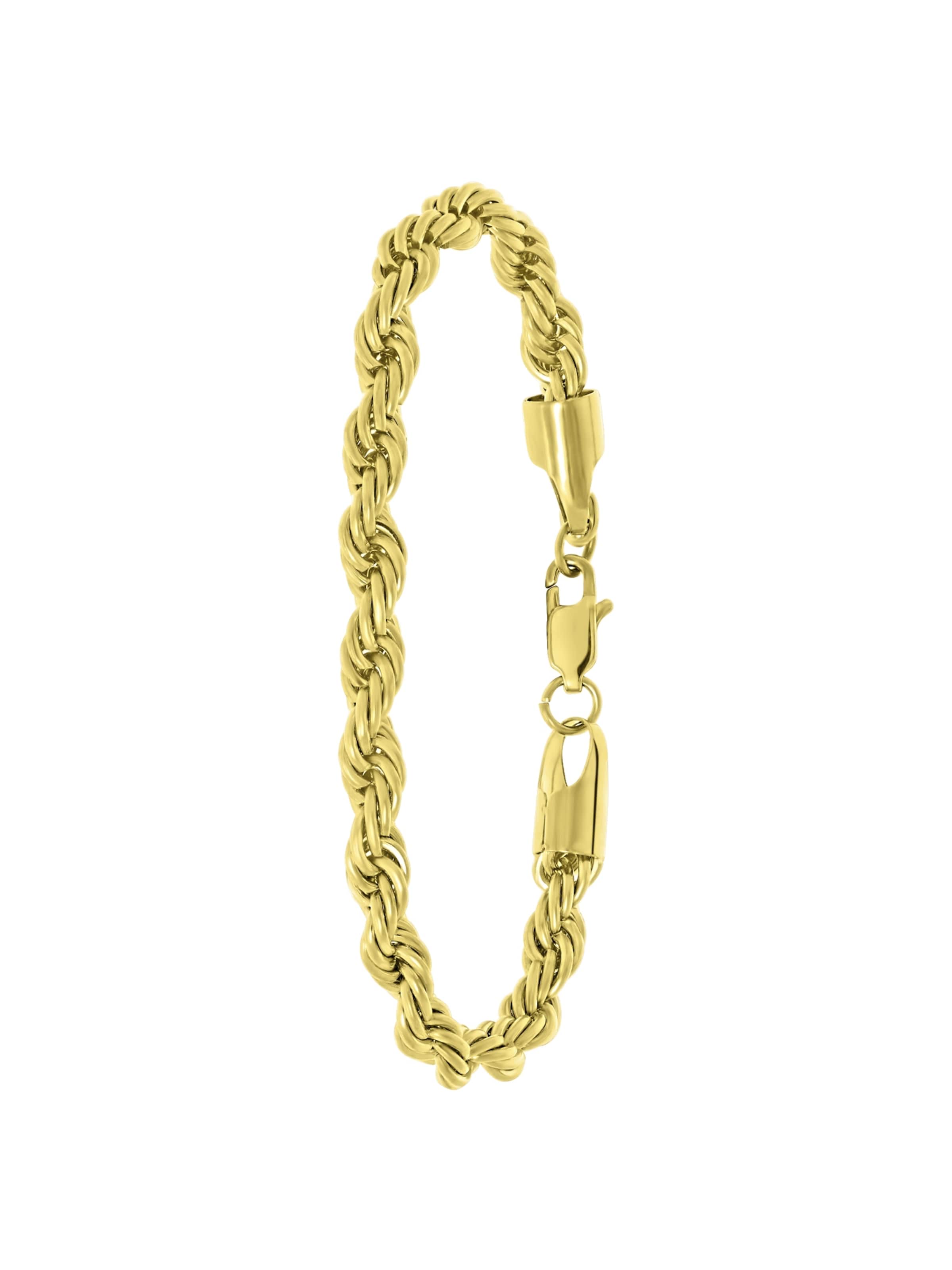 Lucardi Bracelet 'Ahava ' in Gold: front