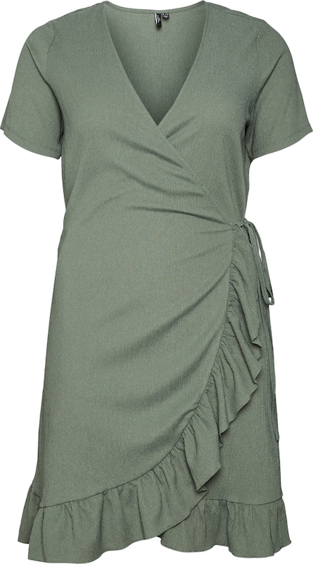 Vero Moda Curve Kleid 'Haya' in Grün