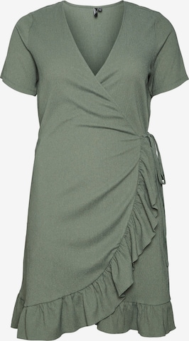 Vero Moda Curve Dress 'Haya' in Green: front