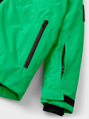 NAME IT Weatherproof jacket 'NKNSLOPE10' in Green