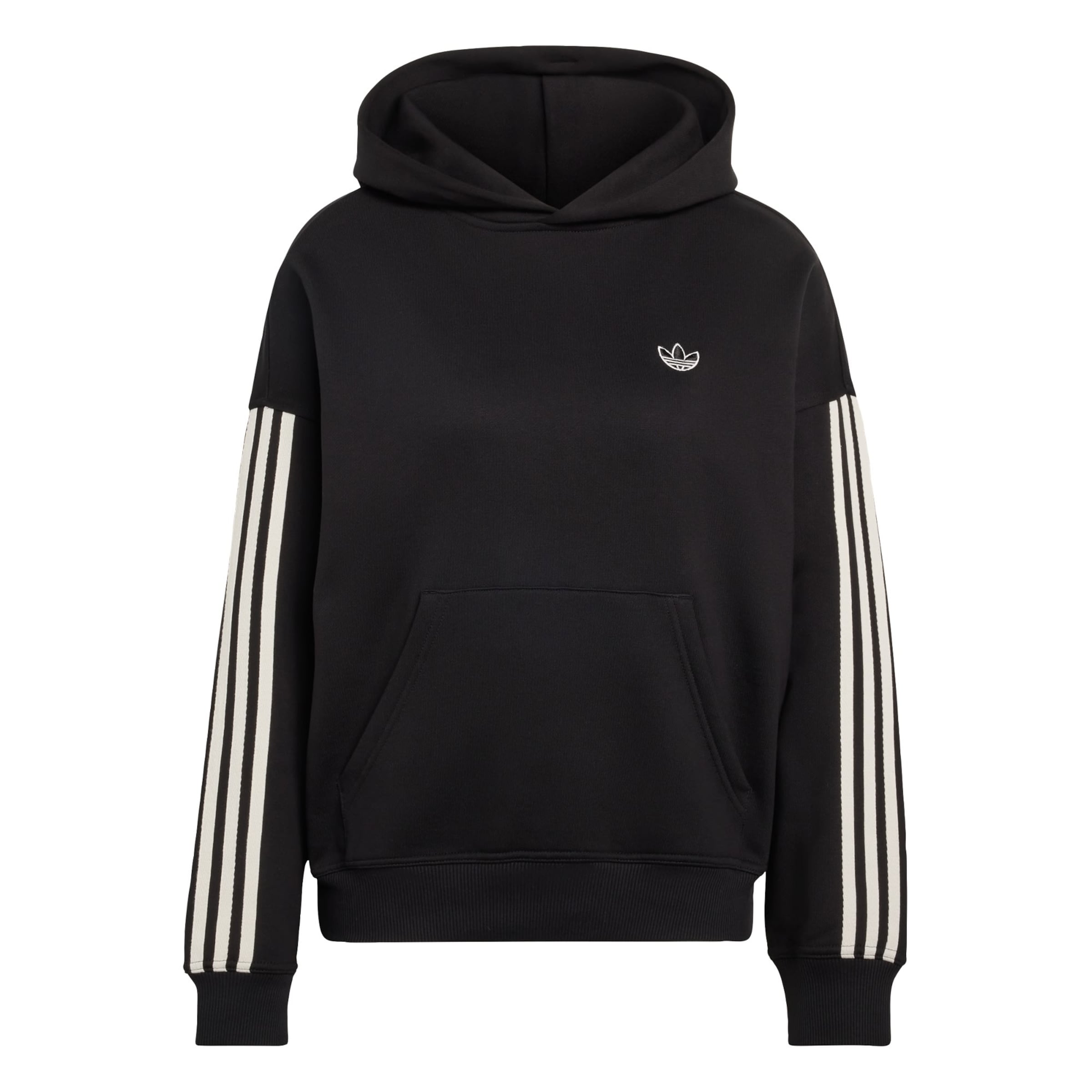 ADIDAS ORIGINALS Sweatshirt 'AdiSignature' i svart: framsida