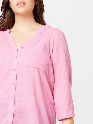 Zizzi Bluse in Pink