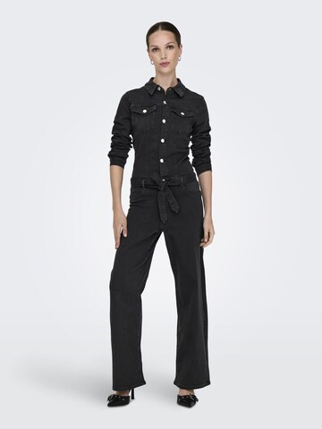 ONLY Jumpsuit 'RAIN' in Schwarz: Vorderseite