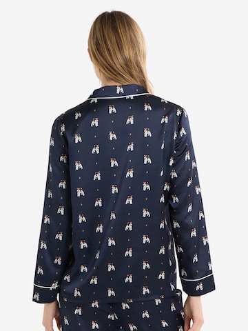 Camicia da notte 'Hailey' di ETAM in blu